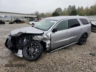 2021 Dodge Durango SXT Plus with VIN 1C4RDHAG3MC577776, listed as a Copart auction lot 80293584 with 38,183 mi miles and Salvage Title. Bid and sale history available at DreamBid. Image 1.