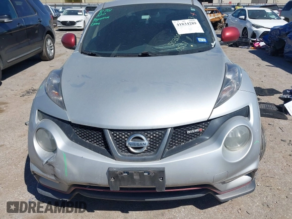 2013 Nissan Juke S with VIN JN8AF5MR4DT220551, listed as a IAAI auction lot 41834289 with 1 mi miles. Bid and sale history available at carsss.com. Image 12.