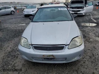 1999 Honda Civic VP with VIN 2HGEJ6616XH539865, listed as a Copart auction lot 88510835 with 309,615 mi miles and Clean Title. Bid and sale history available at carsss.com. Image 5.