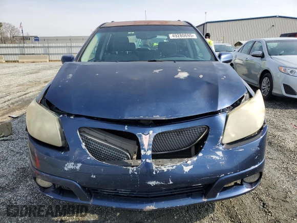 2007 Pontiac Vibe with VIN 5Y2SL65837Z443041, listed as a Copart auction lot 49280695 with 206,407 mi miles and Salvage Title. Bid and sale history available at carsss.com. Image 5.