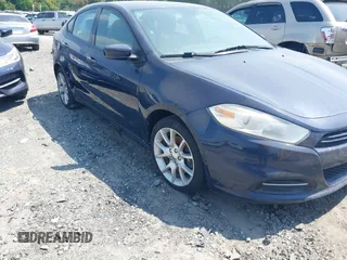 2013 Dodge Dart SXT with VIN 1C3CDFBAXDD157886, listed as a IAAI auction lot 41971355 with 205,275 mi miles. Bid and sale history available at carsss.com. Image 6.