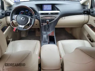 2013 Lexus RX 450h with VIN JTJZB1BA6D2413240, listed as a Copart auction lot 51524795 with 111,350 mi miles and Salvage title. Bid and sale history available at DreamBid. Image 8.