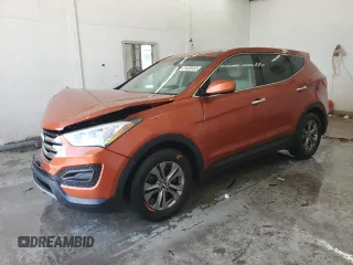 2014 Hyundai Santa Fe Sport with VIN 5XYZT3LB9EG224236, listed as a Copart auction lot 51955555 with 136,813 mi miles and Salvage Title. Bid and sale history available at carsss.com. Image 1.