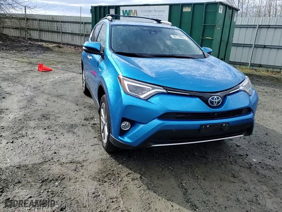 2017 Toyota RAV4 Hybrid Limited with VIN JTMDJREV2HD121320, listed as a Copart auction lot 50174605 with NaN miles and Salvage Title. Bid and sale history available at carsss.com. Image 11.