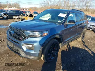 2020 Ford Explorer ST with VIN 1FM5K8GC2LGC23596, listed as a IAAI auction lot 41070463 with 78,518 mi miles. Bid and sale history available at carsss.com. Image 20.