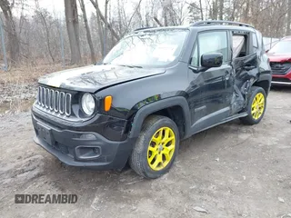 2017 Jeep Renegade Latitude with VIN ZACCJBBB5HPE89005, listed as a IAAI auction lot 41922774 with 110,068 mi miles. Bid and sale history available at carsss.com. Image 17.