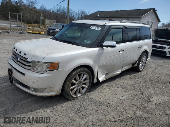 2010 Ford Flex Limited w/Ecoboost with VIN 2FMHK6DT7ABA85466, listed as a Copart auction lot 49815285 with 100,537 mi miles and Clean Title. Bid and sale history available at carsss.com. Image 1.