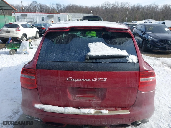 2009 Porsche Cayenne GTS with VIN WP1AD29P49LA60524, listed as a IAAI auction lot 41364169 with 141,294 mi miles. Bid and sale history available at carsss.com. Image 17.