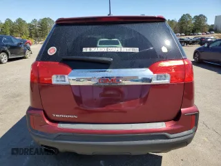 2016 GMC Terrain SLE with VIN 2GKALMEK8G6221946, listed as a Copart auction lot 50097275 with 149,102 mi miles and Salvage Title. Bid and sale history available at DreamBid. Image 6.