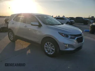 2021 Chevrolet Equinox LT with VIN 3GNAXKEV8MS160858, listed as a Copart auction lot 53155325 with 48,465 mi miles and Salvage Title. Bid and sale history available at DreamBid. Image 4.