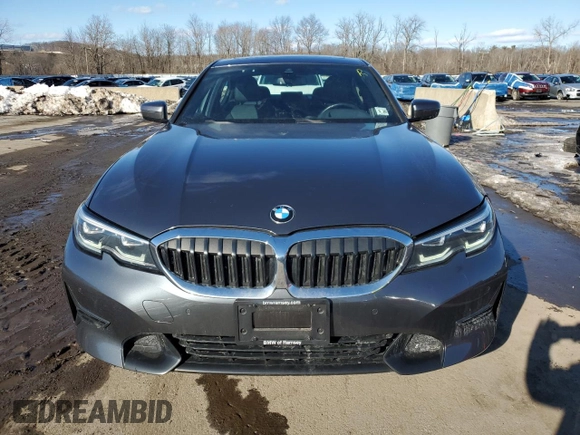 2021 BMW 3 Series 330i xDrive with VIN 3MW5R7J06M8B85005, listed as a Copart auction lot 45210325 with 52,240 mi miles and Salvage title. Bid and sale history available at DreamBid. Image 5.