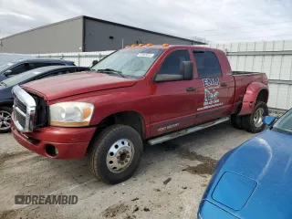 2006 Dodge Ram 2500 SLT with VIN 3D7KS29C36G138752, listed as a Copart auction lot 47863025 with 0 mi miles and Salvage Title. Bid and sale history available at carsss.com. Image 1.