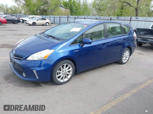 2014 Toyota Prius Two with VIN JTDZN3EUXEJ012177, listed as a IAAI auction lot 42109871 with 234,480 mi miles and . Bid and sale history available at DreamBid. Image 2.