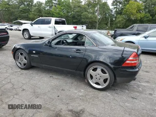 1998 Mercedes-Benz SLK-Class with VIN WDBKK47F3WF034409, listed as a Copart auction lot 71972994 with 203,772 mi miles and Salvage Title. Bid and sale history available at carsss.com. Image 2.