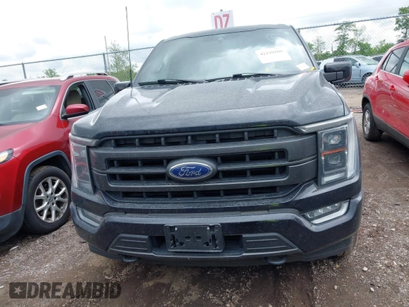 2021 Ford F-150 XL with VIN 1FTEW1EPXMFA62783, listed as a IAAI auction lot 42210200 with 58,069 mi miles and . Bid and sale history available at DreamBid. Image 12.