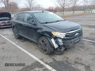 2014 Ford Edge SEL with VIN 2FMDK3JC2EBB19711, listed as a IAAI auction lot 40906115 with 125,027 mi miles. Bid and sale history available at carsss.com. Image 1.