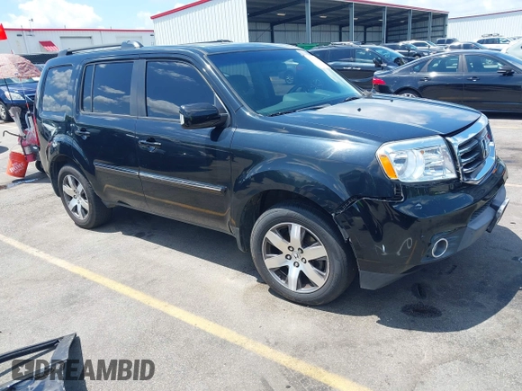 2013 Honda Pilot Touring z VIN 5FNYF3H98DB023104, wystawiony jako IAAI lot #42310538 z przebiegiem 169 385 mil mil oraz . Historia ofert i sprzedaży dostępna na DreamBid. Obrazek 1.