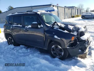 2017 Jeep Renegade Sport с VIN ZACCJAAB2HPF02174, выставлен на аукционе Copart как лот 41386555 с пробегом 160 503 миль миль и Списание • Salvage title. История ставок и продаж доступна на DreamBid. Изображение 4.