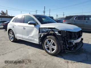 2024 Audi Q5 S line Premium with VIN WA1G2AFY1R2069111, listed as a Copart auction lot 46171785 with 10,350 mi miles and Salvage title. Bid and sale history available at DreamBid. Image 4.