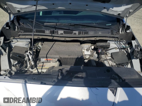 2022 Nissan LEAF SV Plus with VIN 1N4BZ1CV3NC561350, listed as a Copart auction lot 46451005 with 42,215 mi miles and Salvage Title. Bid and sale history available at DreamBid. Image 11.