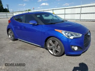 2013 Hyundai Veloster Turbo z VIN KMHTC6AE5DU178613, wystawiony jako Copart lot #58416925 z przebiegiem 173 650 mil mil oraz Szkoda całkowita • Salvage title. Historia ofert i sprzedaży dostępna na DreamBid. Obrazek 4.
