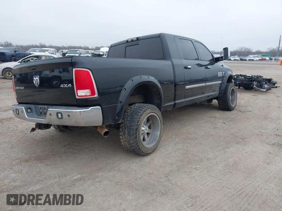 2014 Ram 2500 Longhorn with VIN 3C6UR5PL9EG207565, listed as a IAAI auction lot 41511580 with 125,266 mi miles. Bid and sale history available at carsss.com. Image 4.