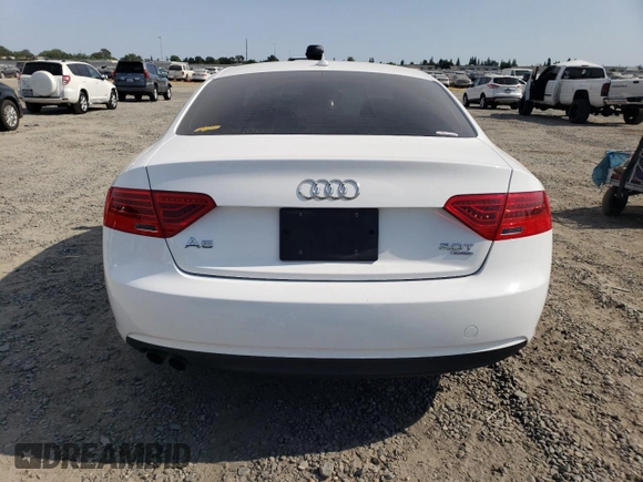 2013 Audi A5 Premium with VIN WAUCFAFR3DA038133, listed as a Copart auction lot 60104635 with 114,514 mi miles and Salvage title. Bid and sale history available at DreamBid. Image 6.