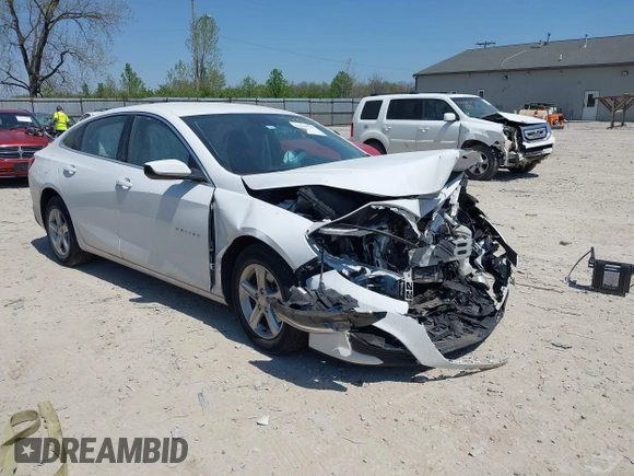 2020 Chevrolet Malibu LS with VIN 1G1ZC5ST3LF047312, listed as a IAAI auction lot 42109712 with 53,525 mi miles and . Bid and sale history available at DreamBid. Image 1.