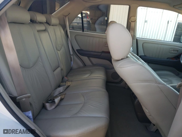 1999 Lexus RX 300 Luxury SUV with VIN JT6GF10U6X0041997, listed as a Copart auction lot 81803414 with 56,144 mi miles and Salvage Title. Bid and sale history available at carsss.com. Image 11.