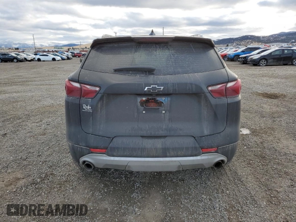 2020 Chevrolet Blazer LT with VIN 3GNKBJRS7LS695269, listed as a Copart auction lot 87037324 with 69,433 mi miles and Salvage title. Bid and sale history available at DreamBid. Image 6.