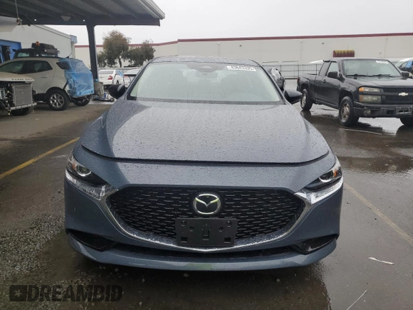 2025 Mazda 3 S Carbon Edition with VIN JM1BPBCM3S1767854, listed as a Copart auction lot 43643335 with 1,065 mi miles and Salvage Title. Bid and sale history available at DreamBid. Image 5.