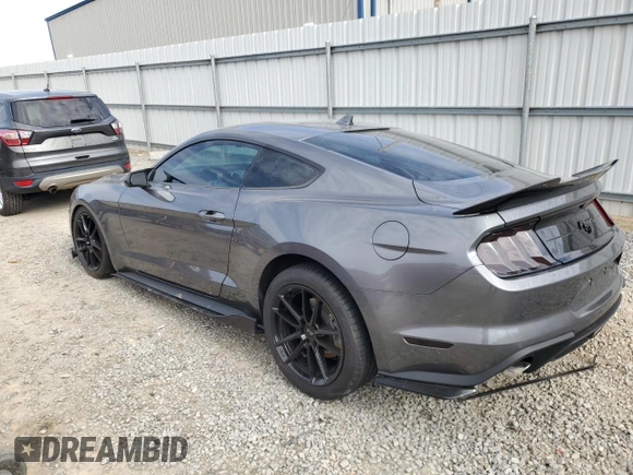 2021 Ford Mustang EcoBoost with VIN 1FA6P8TH8M5157134, listed as a Copart auction lot 41730723 with 15,873 mi miles and . Bid and sale history available at DreamBid. Image 2.
