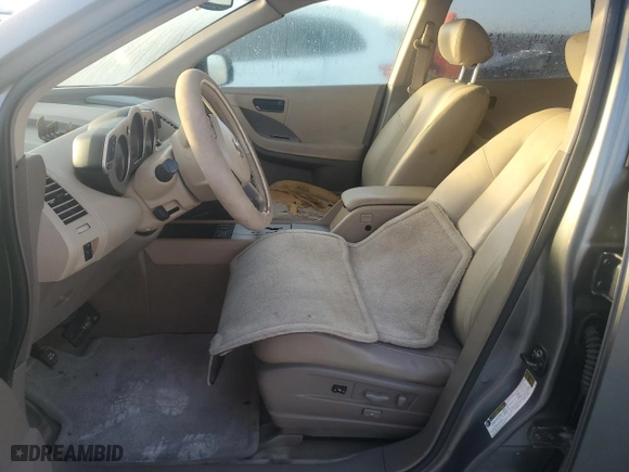 2005 Nissan Murano SL with VIN JN8AZ08T05W315611, listed as a Copart auction lot 77487264 with 0 mi miles and Salvage Title. Bid and sale history available at carsss.com. Image 7.