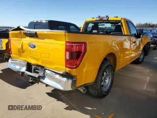 2021 Ford F-150 XL with VIN 1FTMF1C56MKD34668, listed as a Copart auction lot 46690585 with 18,955 mi miles and Clean title. Bid and sale history available at DreamBid. Image 3.