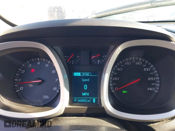 2016 Chevrolet Equinox LTZ with VIN 2GNFLGE34G6103007, listed as a IAAI auction lot 41645333 with 409,082 mi miles. Bid and sale history available at carsss.com. Image 7.