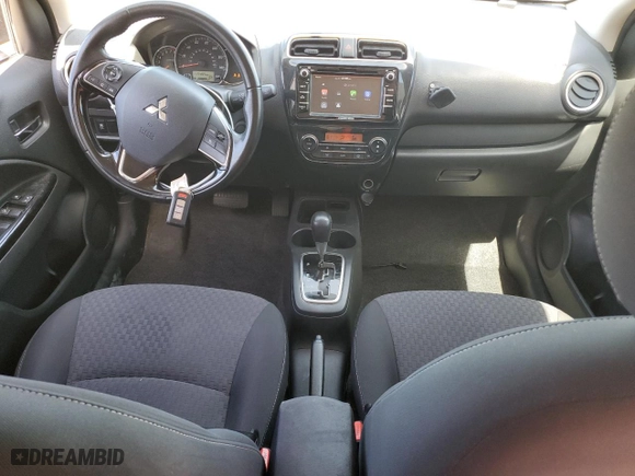 2017 Mitsubishi Mirage SE with VIN ML32A4HJXHH016569, listed as a Copart auction lot 50345415 with 117,497 mi miles and Salvage Title. Bid and sale history available at carsss.com. Image 8.