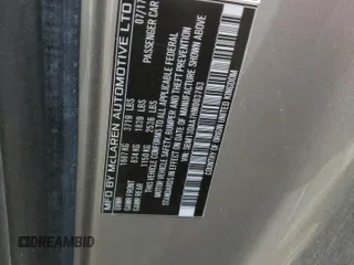 2017 McLaren 570S z VIN SBM13DAA7HW003763, wystawiony jako Copart lot #57582895 z przebiegiem 43 165 mil mil oraz Szkody całkowita. Historia ofert i sprzedaży dostępna na DreamBid. Obrazek 12.