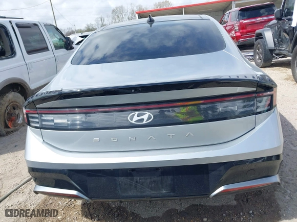 2024 Hyundai Sonata SEL with VIN KMHL14JA8RA363268, listed as a IAAI auction lot 41741344 with 21,905 mi miles. Bid and sale history available at carsss.com. Image 17.