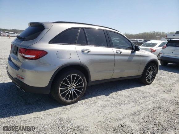 2019 Mercedes-Benz GLC with VIN WDC0G4JB7KV133213, listed as a Copart auction lot 49858235 with 71,832 mi miles and Salvage Title. Bid and sale history available at carsss.com. Image 3.