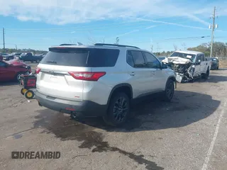 2020 Chevrolet Traverse RS with VIN 1GNERJKW5LJ210618, listed as a IAAI auction lot 41386165 with 84,983 mi miles and . Bid and sale history available at DreamBid. Image 4.