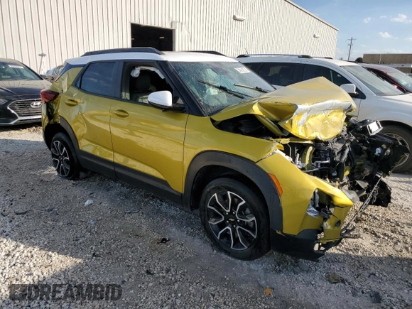 2023 Chevrolet TrailBlazer ACTIV with VIN KL79MSSL9PB004638, listed as a Copart auction lot 42983505 with Not Provided miles and Non Repairable. Bid and sale history available at DreamBid. Image 4.