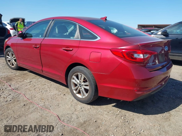 2016 Hyundai Sonata 2.4L SE with VIN 5NPE24AF7GH334761, listed as a IAAI auction lot 41979132 with 139,854 mi miles. Bid and sale history available at carsss.com. Image 3.