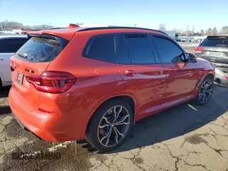 2020 BMW X3 M Competition with VIN 5YMTS0C07LLT10238, listed as a Copart auction lot 41764095 with 0 mi miles and Salvage Title. Bid and sale history available at carsss.com. Image 3.