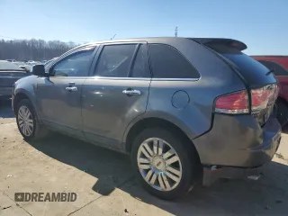 2010 Lincoln MKX with VIN 2LMDJ8JC2ABJ25880, listed as a Copart auction lot 46810725 with 109,792 mi miles and Salvage Title. Bid and sale history available at carsss.com. Image 2.