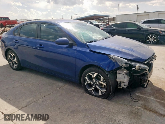 2020 Kia Forte LXS with VIN 3KPF24AD4LE229158, listed as a Copart auction lot 53790025 with 56,581 mi miles and Salvage Title. Bid and sale history available at carsss.com. Image 4.