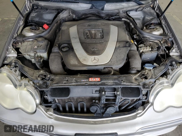 2006 Mercedes-Benz C 230 Sport with VIN WDBRF52HX6F824940, listed as a Copart auction lot 54269665 with 162,495 mi miles and Salvage Title. Bid and sale history available at carsss.com. Image 11.