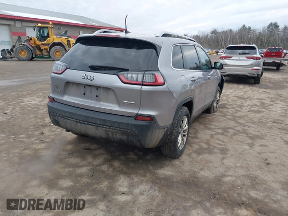 2019 Jeep Cherokee Latitude with VIN 1C4PJMCB9KD214299, listed as a IAAI auction lot 41689632 with 151,786 mi miles. Bid and sale history available at carsss.com. Image 4.