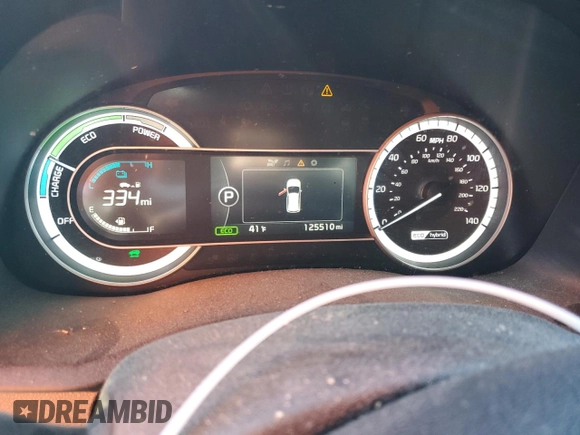 2018 Kia Niro EX with VIN KNDCC3LC0J5110546, listed as a Copart auction lot 88736475 with 125,510 mi miles and Salvage Title. Bid and sale history available at carsss.com. Image 9.