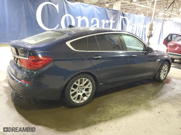2012 BMW 5 Series Gran Turismo 550i xDrive with VIN WBASP4C52CC899883, listed as a Copart auction lot 81259414 with 98,142 mi miles and Clean Title. Bid and sale history available at carsss.com. Image 3.