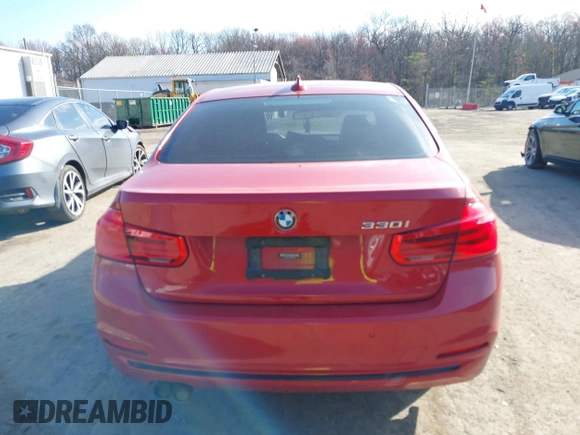 2017 BMW 3 Series 330i with VIN WBA8B9C32HK884916, listed as a IAAI auction lot 41877184 with 118,854 mi miles. Bid and sale history available at carsss.com. Image 16.